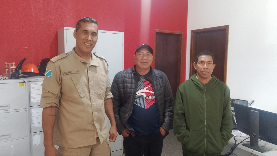 Cacique Delfino reforça parceria com Corpo de Bombeiros em Amambai